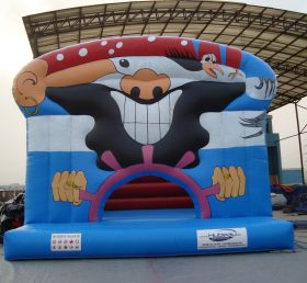 T2-1561 Trampolín inflable pirata