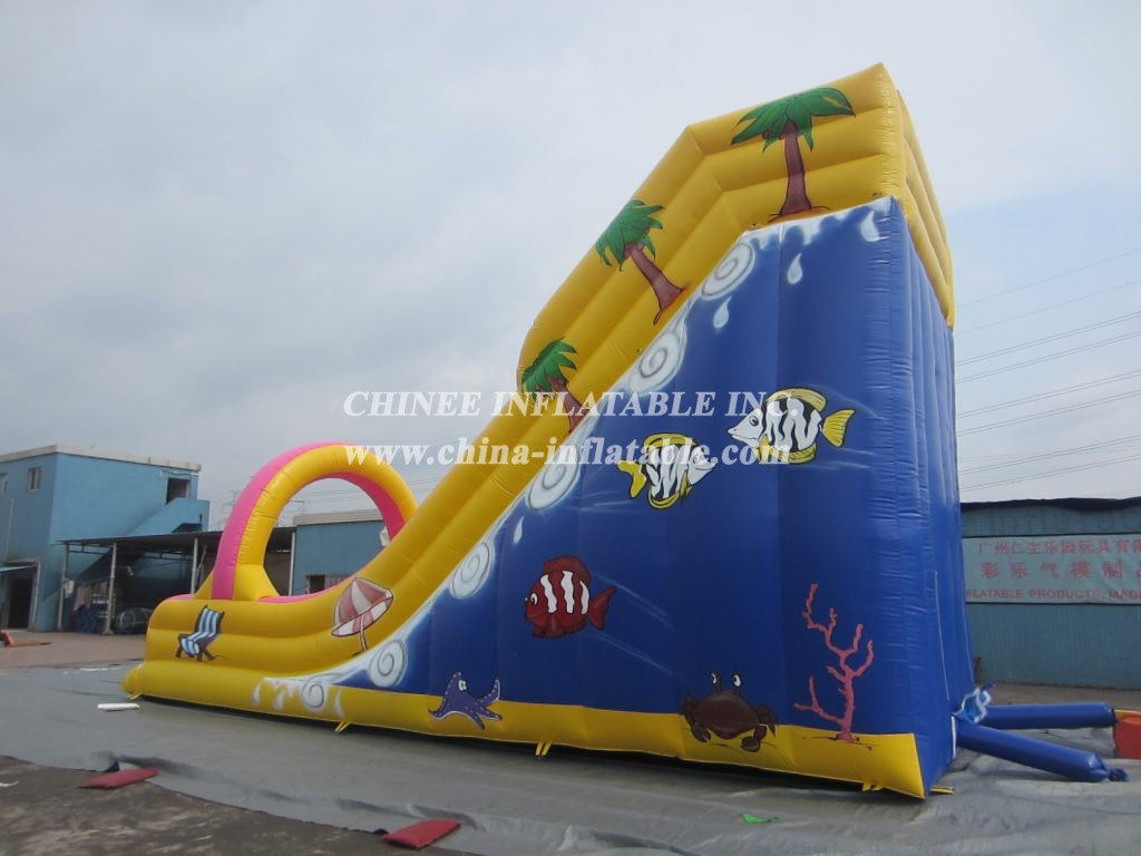 T8-272 Undersea World Inflatable Slide