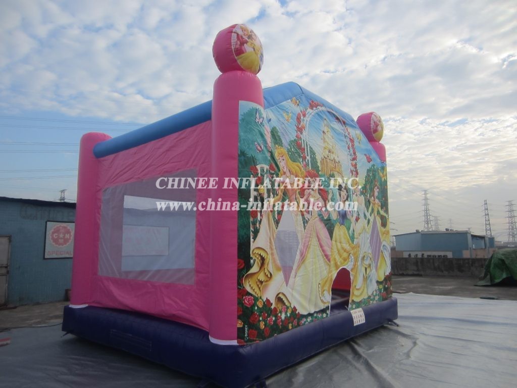 T2-2977 Princess Inflatable Bouncers