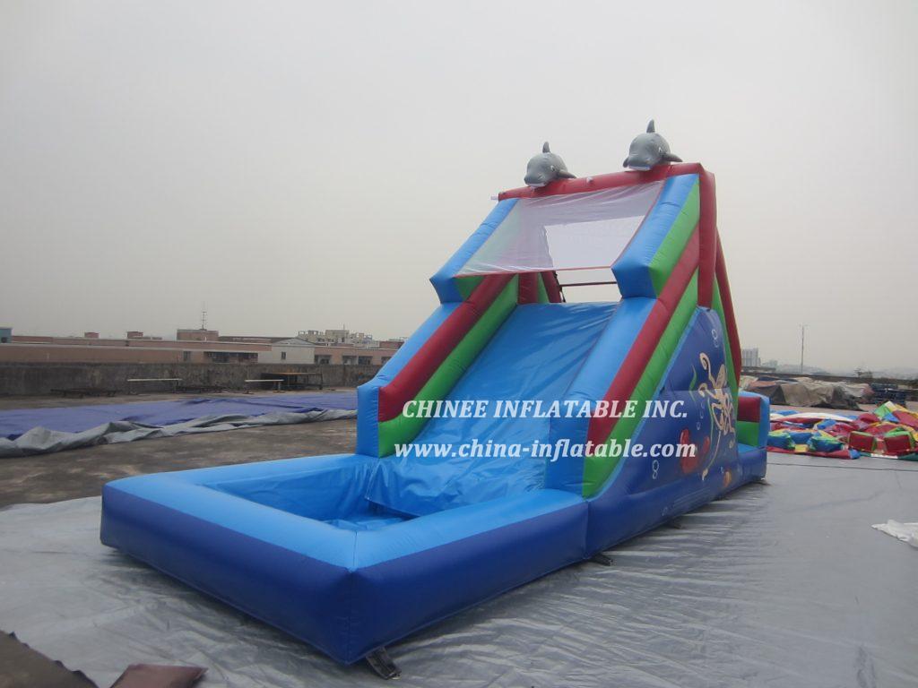 T8-592 Dolphin Inflatable Slide