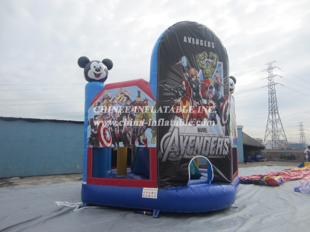 T2-3018 Disney & Avengers Bouncy Castle