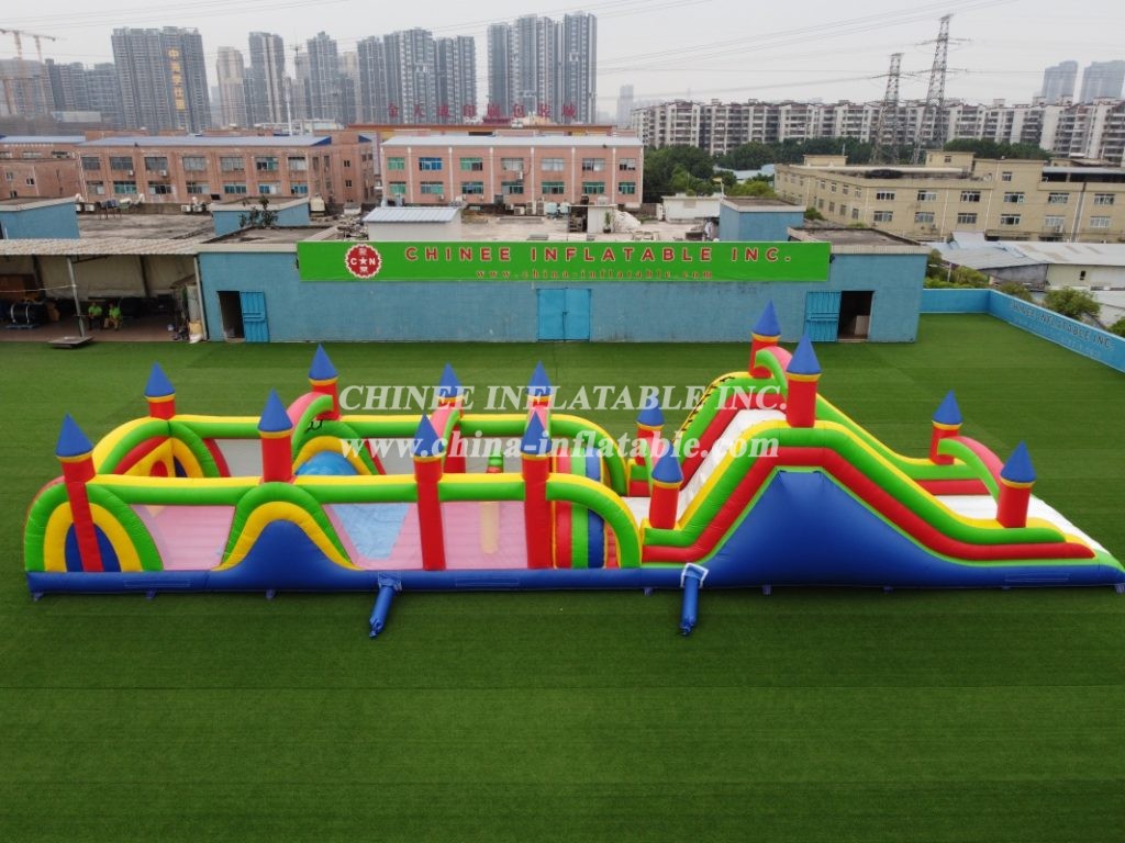 T7-236 Commercial Inflatable Obstacle Game Course Outdoor Inflatable Obstacle