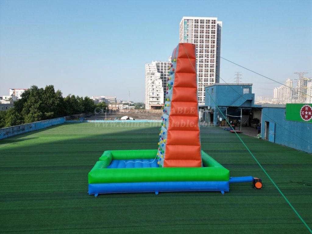 T11-314 Inflatable climbing wall