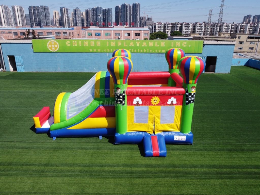 T2-1175 Balloon Bouncy Castle With Slide