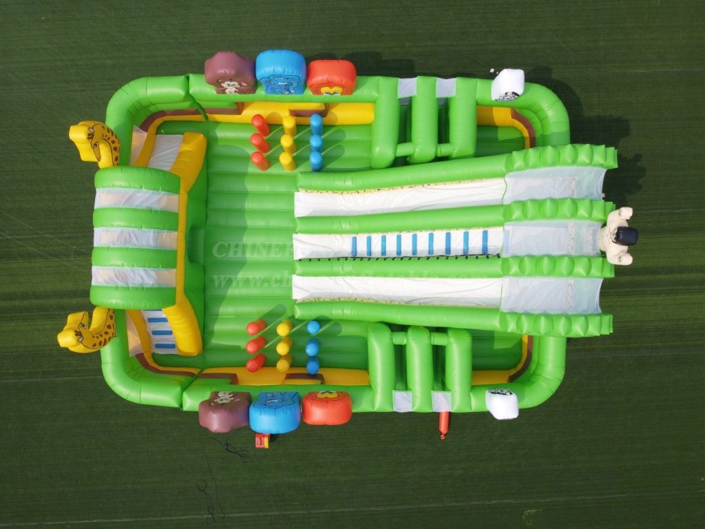 T6-250 Jungle Theme Inflatable Funcity