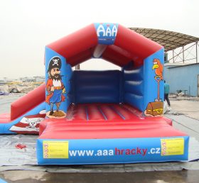 T2-2898 Trampolín inflable pirata