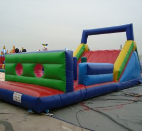 T7-465 Pista de barrera inflable gigante