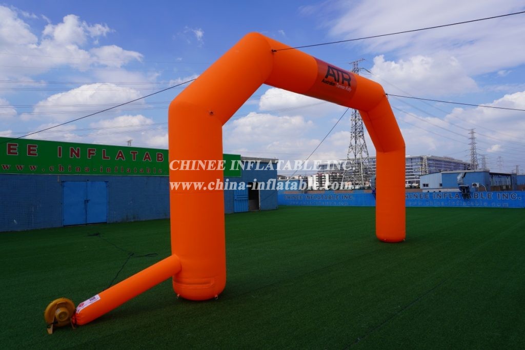 Arch1-198 Orange Inflatable Arches