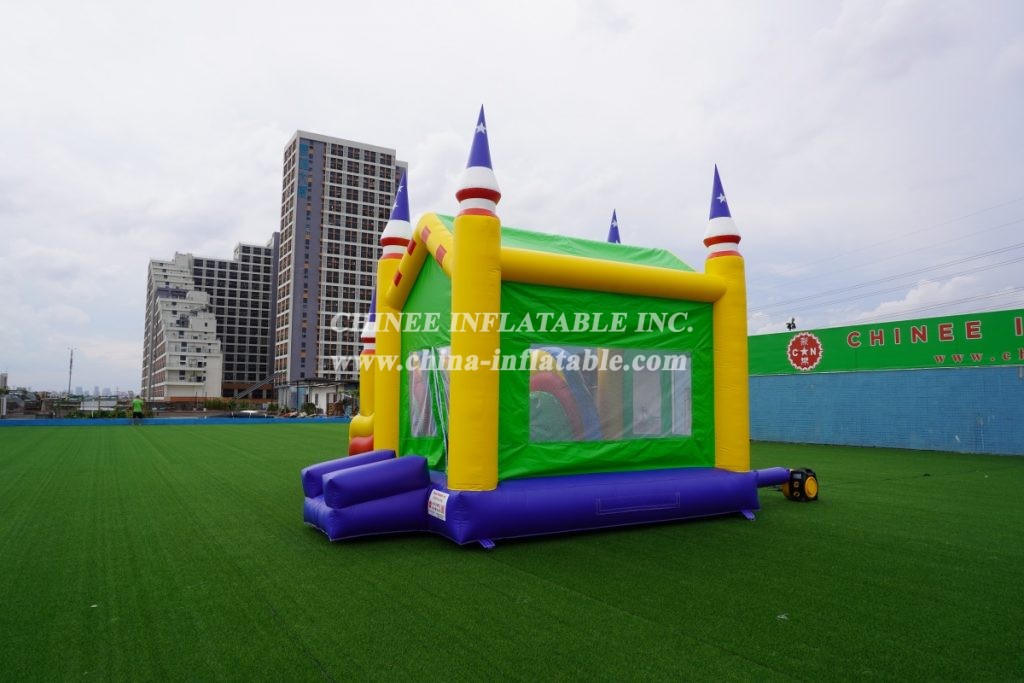 T5-181 Two-In-One Bouncing With Slide Commercial Castle Jumper