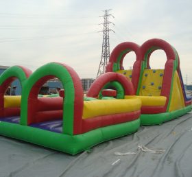 T7-444 Pista de barrera inflable gigante