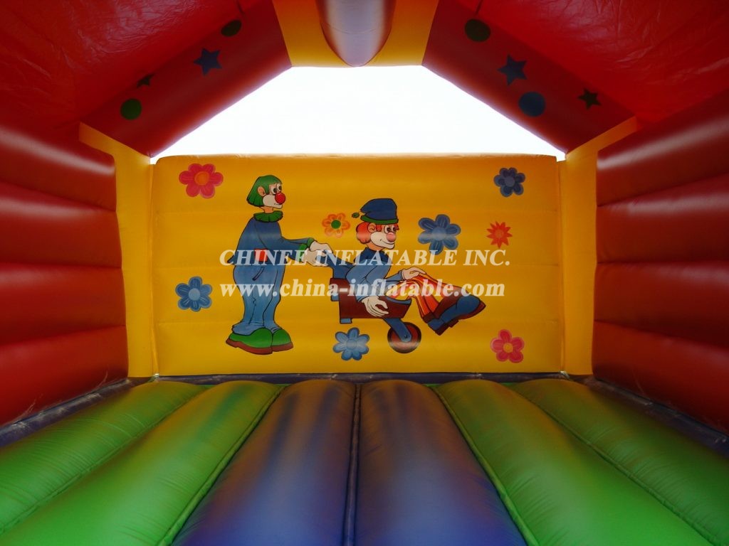 T2-1323 Happy Clown Inflatable Bouncers