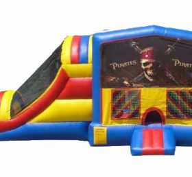 T7-285 Curso de barrera inflable pirata