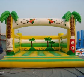 T2-403 Trampolín inflable con tema de jungla