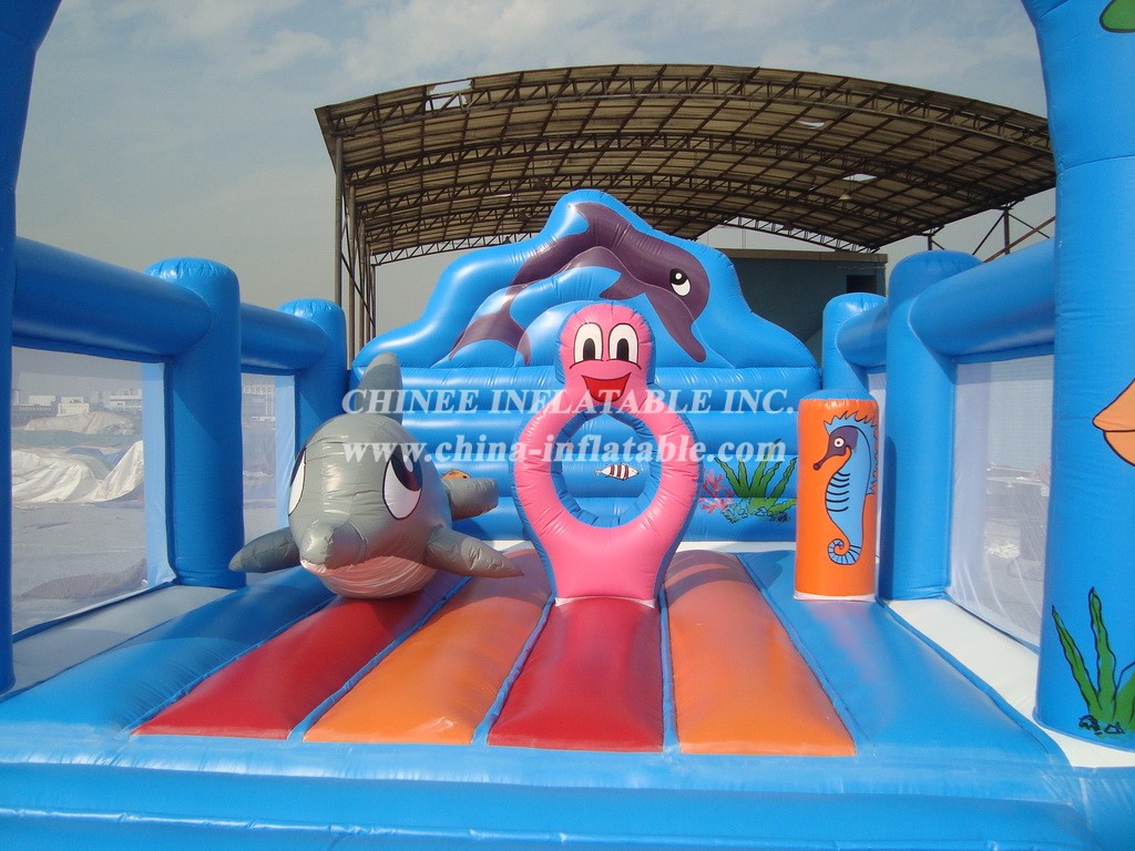 T2-3071 Undersea World Inflatable Bouncers