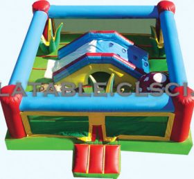 T2-1740 Trampolín inflable de granja