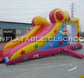 T2-1774 Feliz trampolín inflable payaso