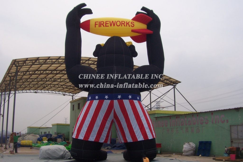 Cartoon1-773 Gorilla Kingkong Inflatable Cartoons