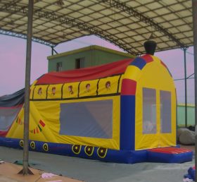 T2-2420 Trampolín inflable al aire libre