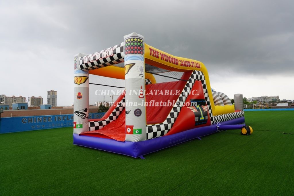 T7-567 Inflatable Obstacle Course Party For Team Events Racing Game