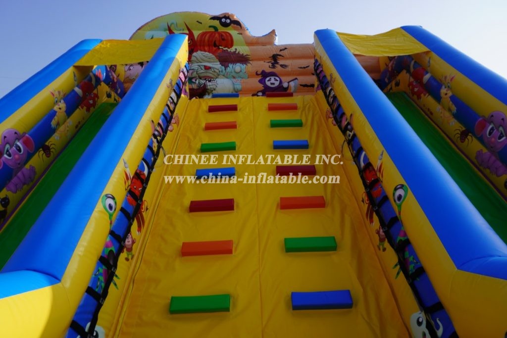 T8-1523 Spooky Ghost Slide Halloween Slide