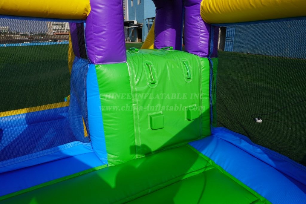 T2-3481 Bouncy Castle With Slide And Pool