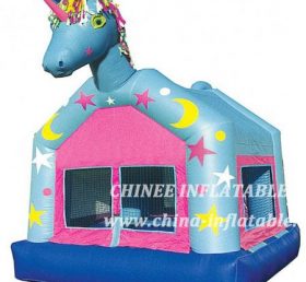 T2-106B Trampolín inflable unicornio