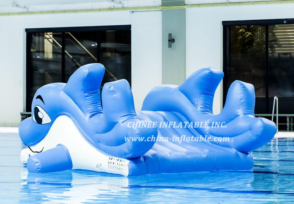 WG1-007 Dolphin Inflatable Floating Water Sport Park Game For Pool