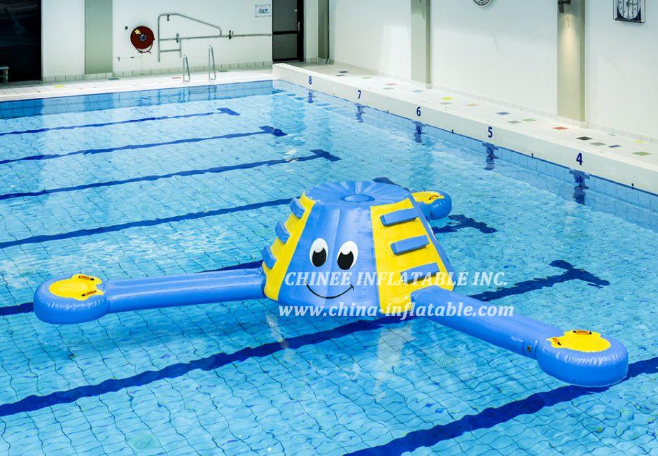 WG1-004 Happy Face Inflatable Floating Water Sport Park Game For Pool