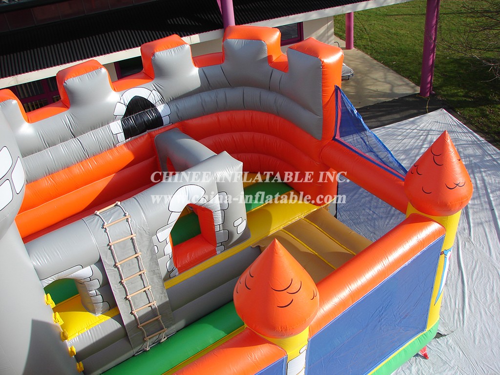 T6-703 Fort Apache Jeu Inflatable 15M