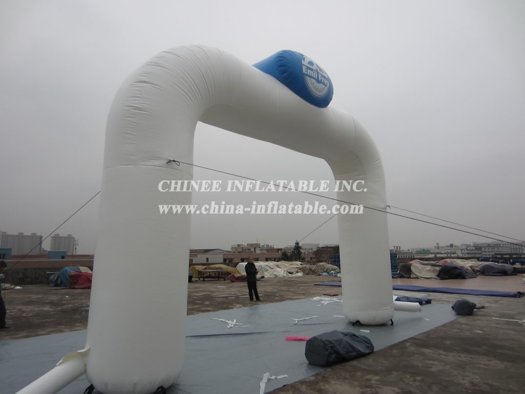 Arch2-045 Giant White Inflatable Arches