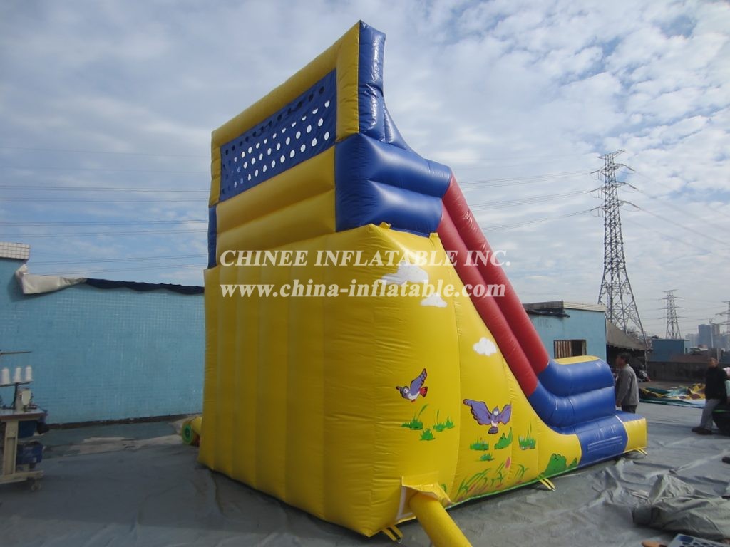 T8-2006 Professional Commercial Giant Inflatable Dry Slide For Adult