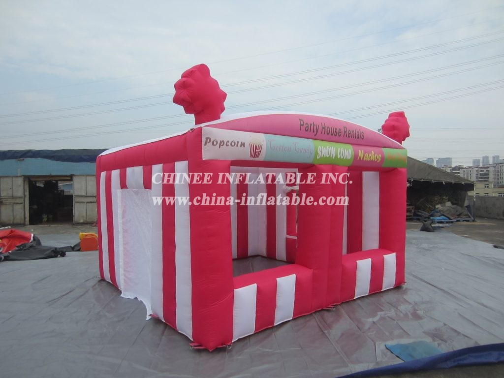 Tent1-533 Red Inflatable Tent For Party House Rentals