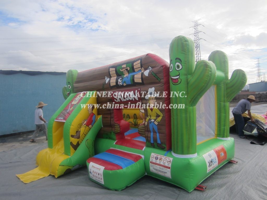 T2-3433 Western Cowboys Inflatable Combos