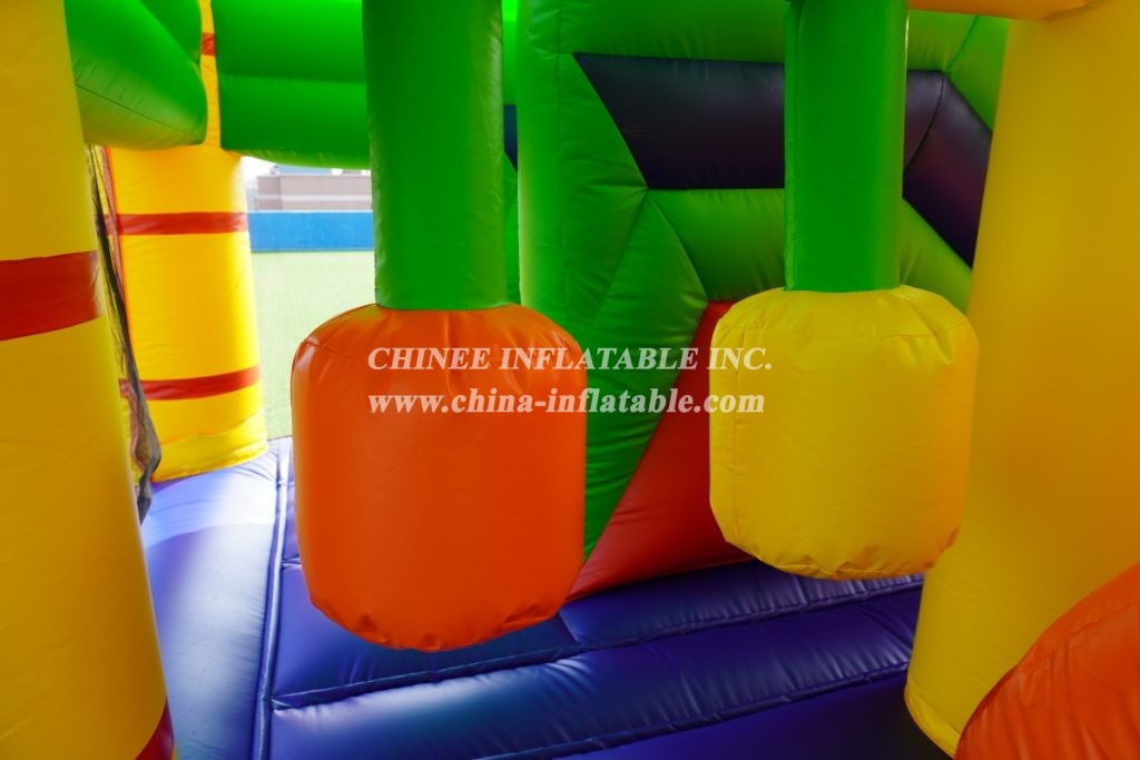 T2-3480B Bouncy House Jumping Inflatable Lion Theme Kids Combo