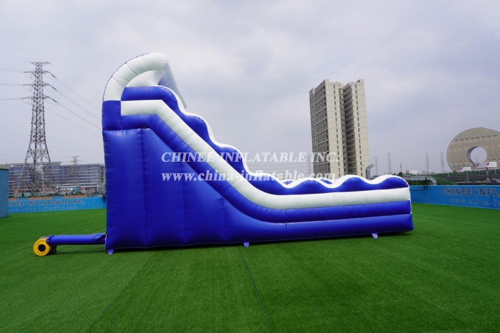 T8-3807 Inflatable Wave Slide Classic Slide For Pool Commerical Slide