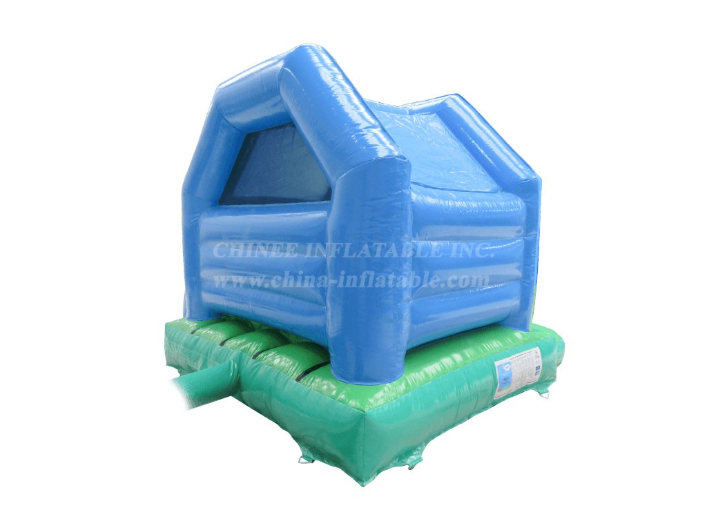 T2-4033 12X15Ft Green Peppa Pig Side Slide Combi