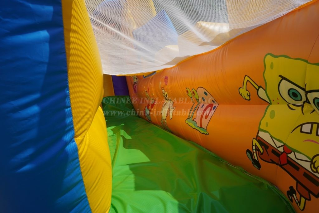 T8-1506C Spongebob Inflatable Slide