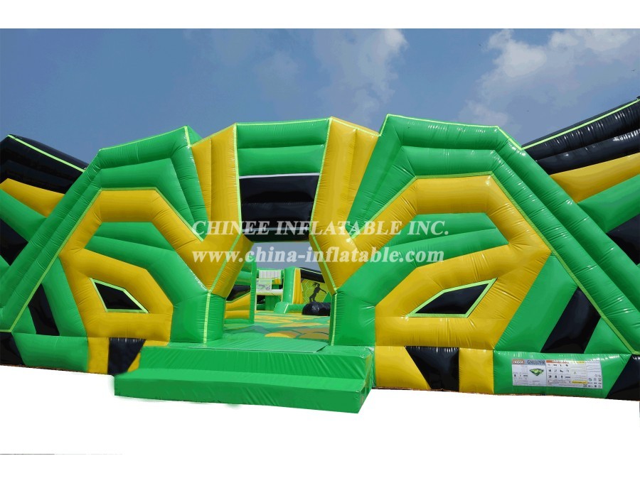 GF2-062 Inflatable Park Jumping Bouncy Obstacle Inflatable Outdoor Playground