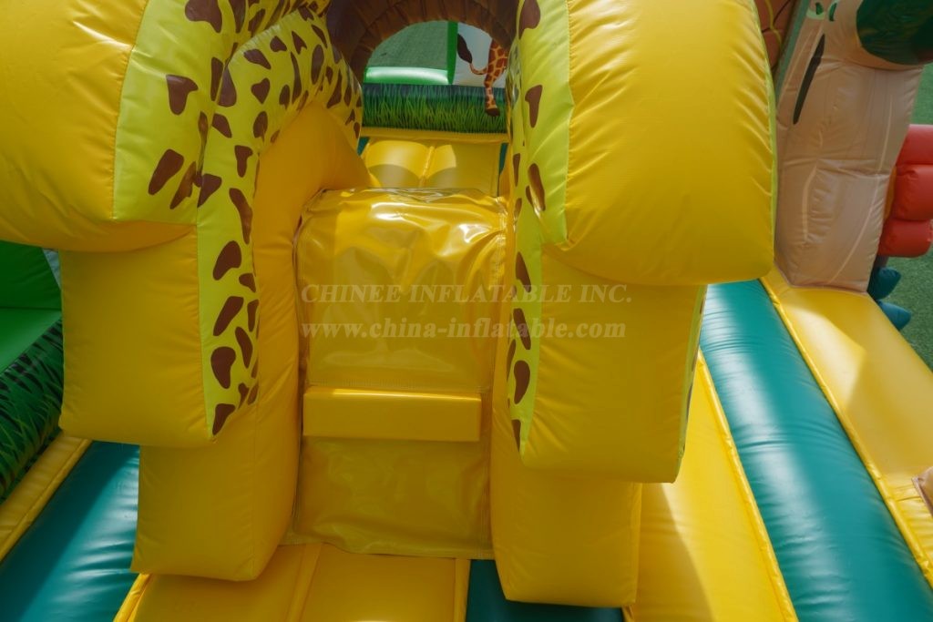 T2-5100 Jungle Theme Bouncy Castle