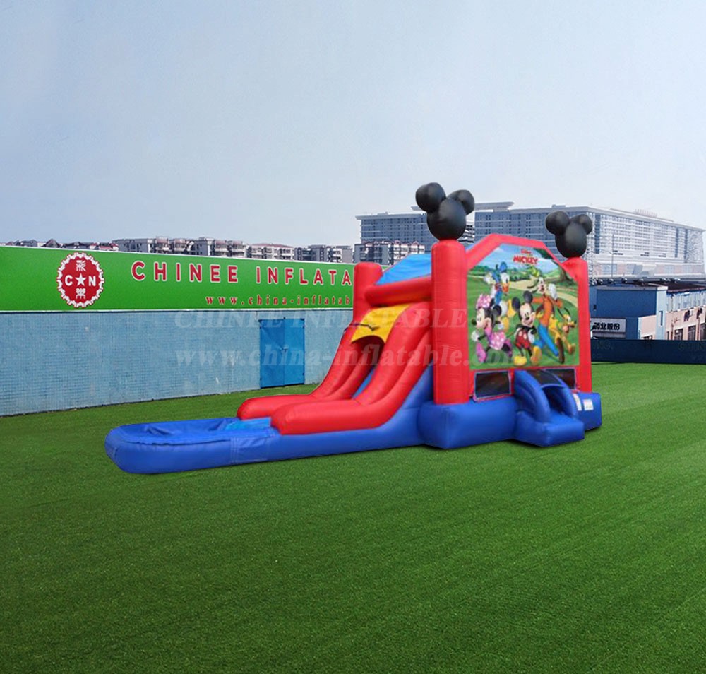 T2-4301 Ez Mickey Mouse Combo Waterslide