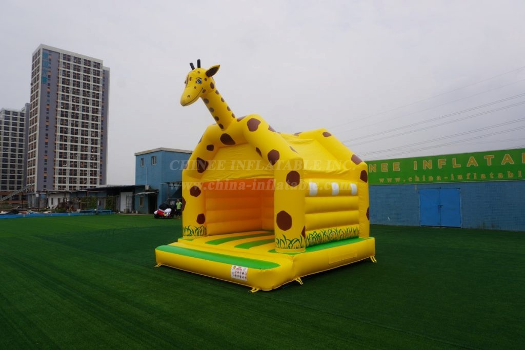 T2-4367 Giraffe Bounce House