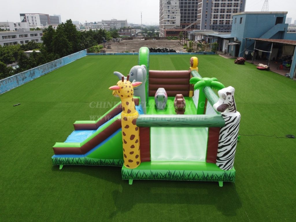 T2-4707 Jungle Inflatable Combo