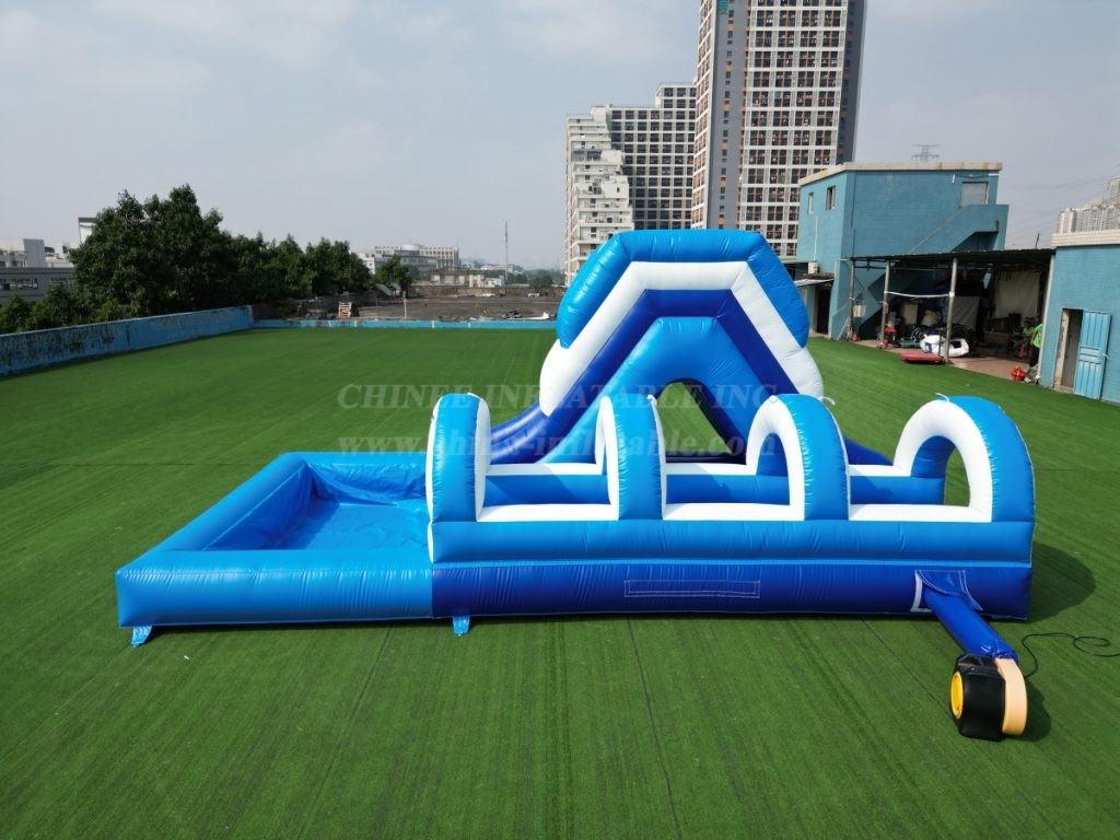 T8-487 3-in-1 inflatable water slide