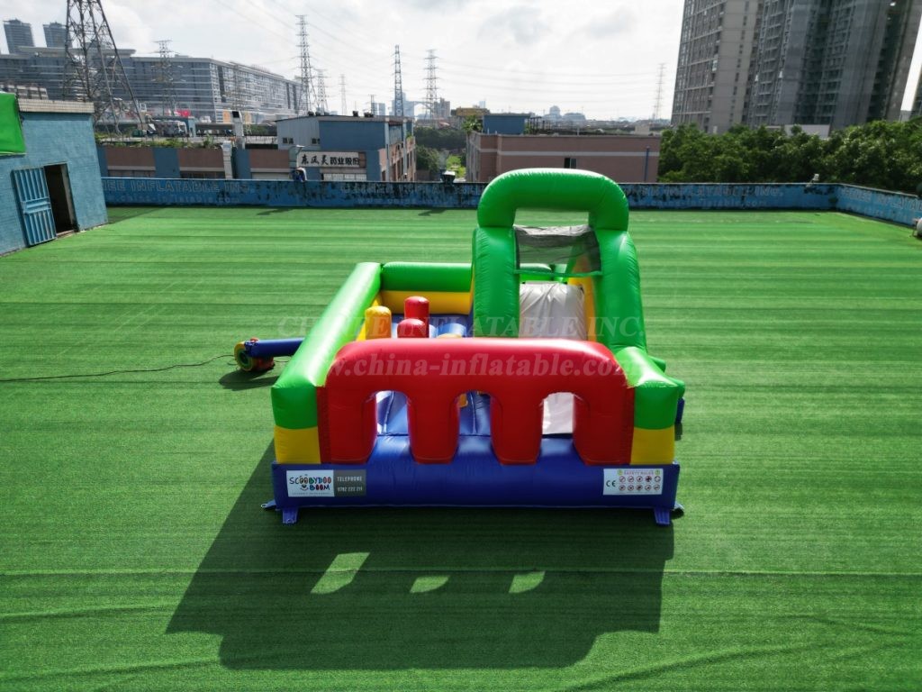 T2-1042 Inflatable Bounce & Slide Combo