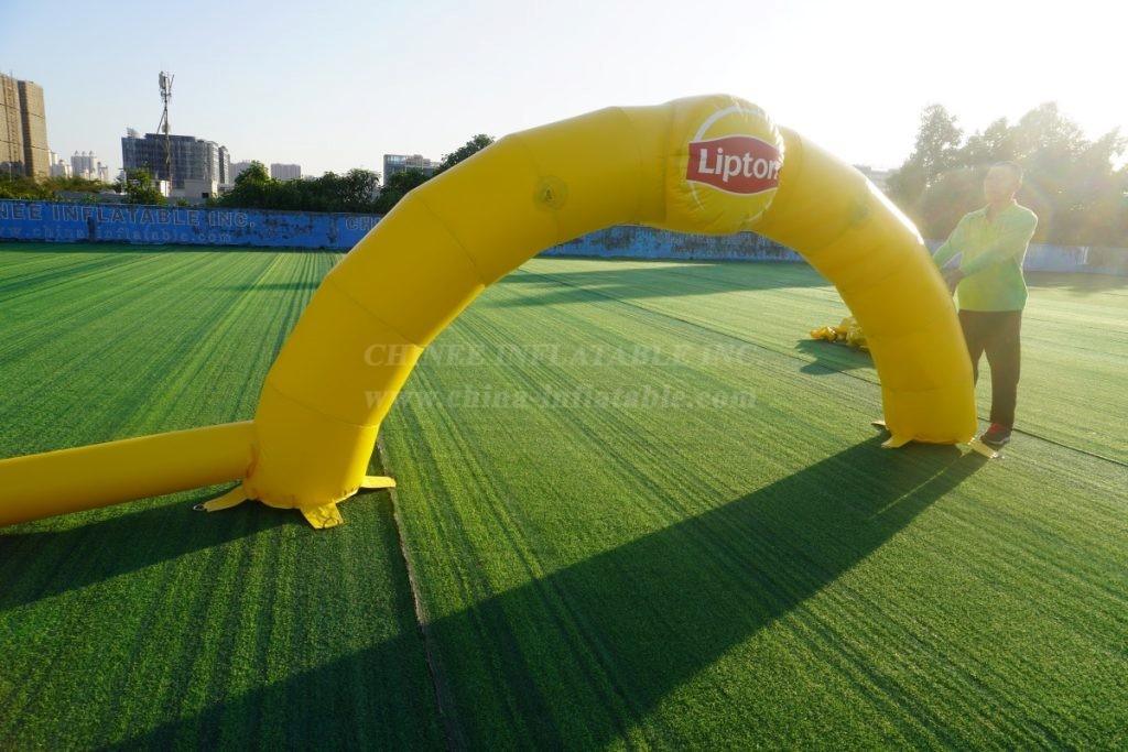 Arch2-333 Lipton inflatable arch