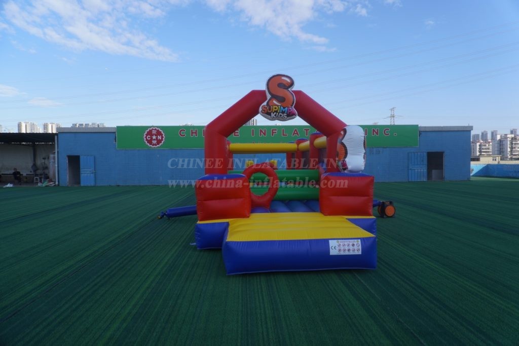 T7-568C Colorful Inflatable Obstacle Course