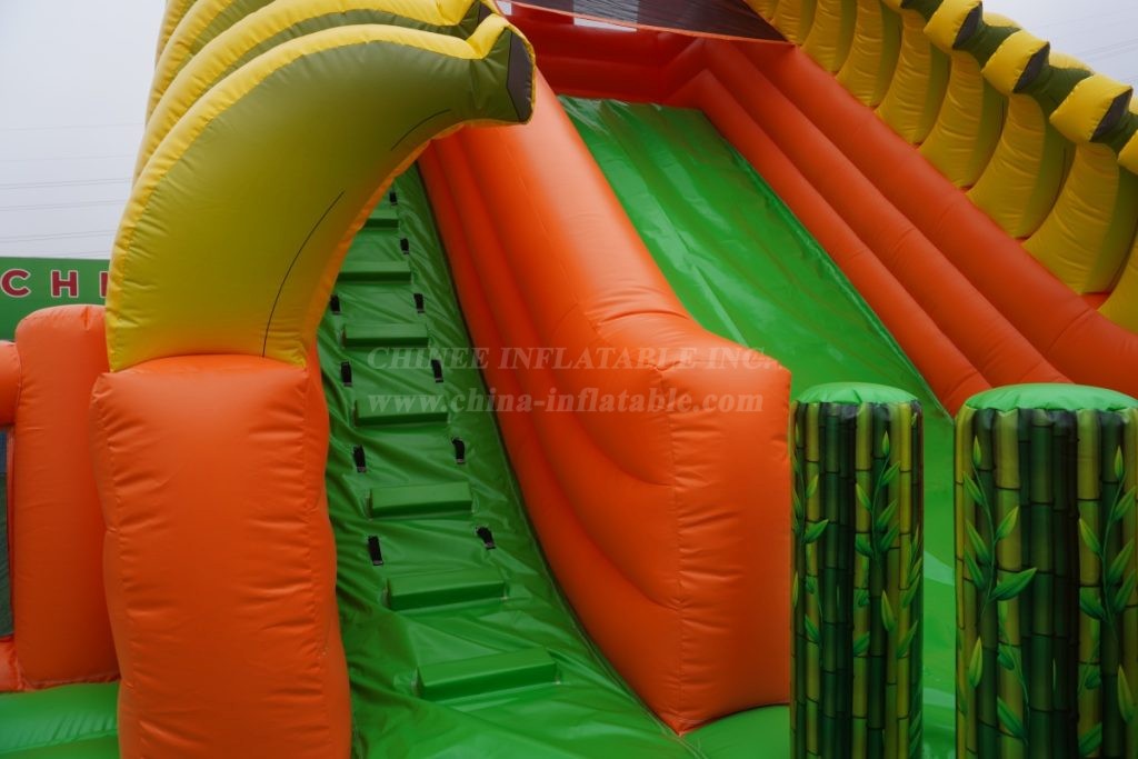 T6-4388 Monkey Inflatable Slide Funcity